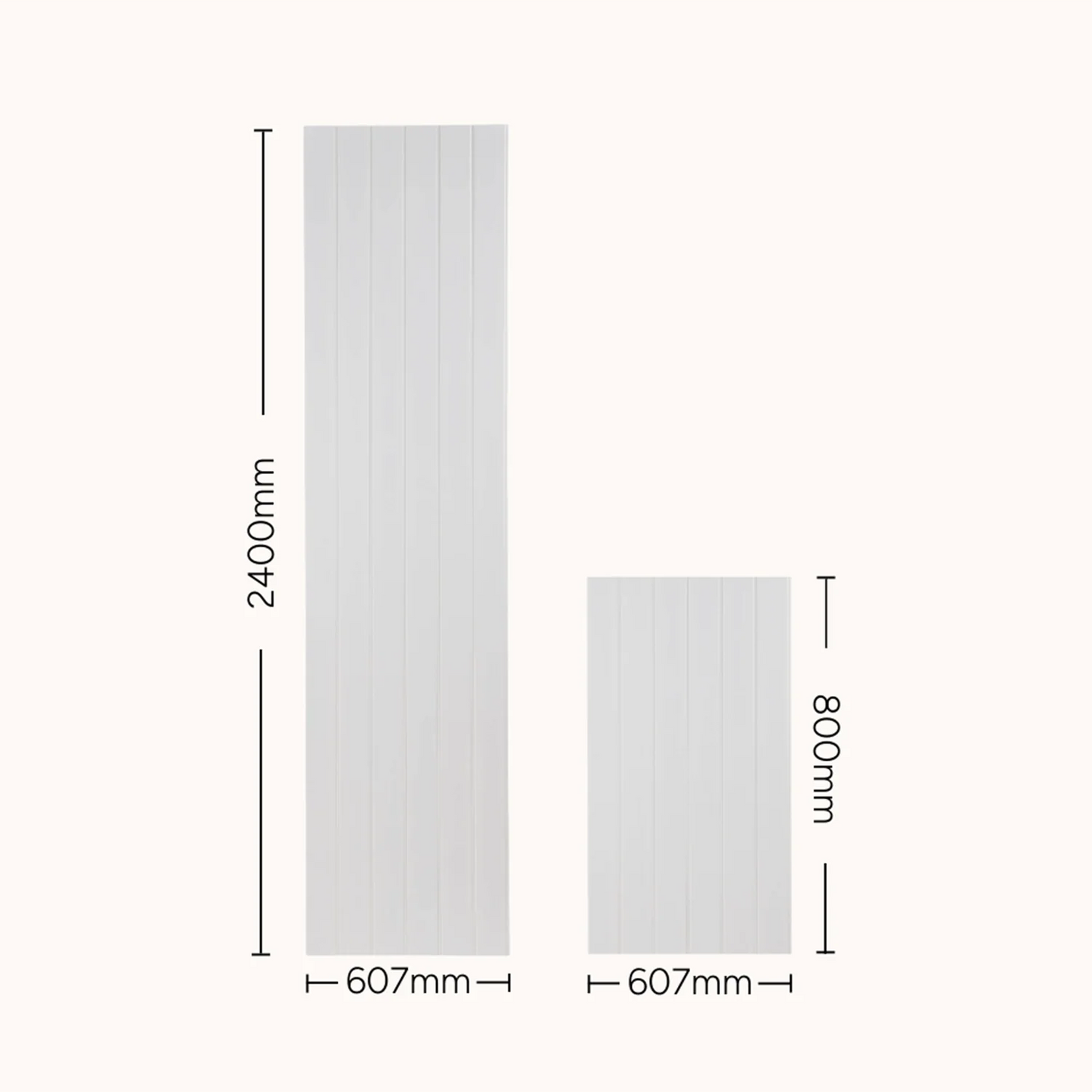 Legacy V-Groove MDF Wall Panel (Tongue & Groove Design)