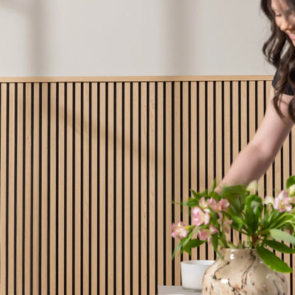 SlatWall Acoustic Walnut Panel