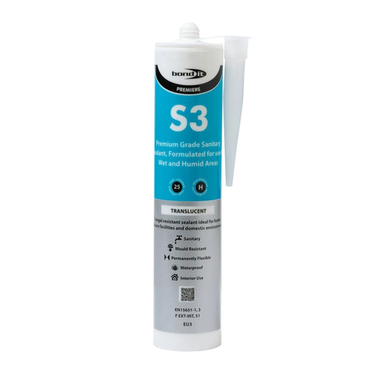 Bond It S3 Sanitary Silicone Sealant
